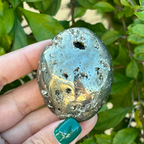 Pyrite Palm Stone - A Grade