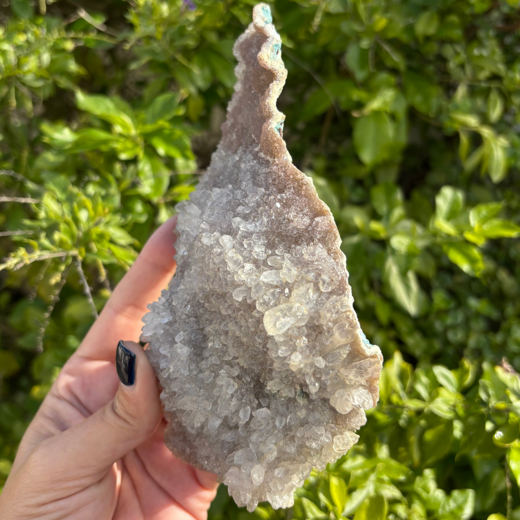 Quartz Crust (var. Amethyst) Specimen