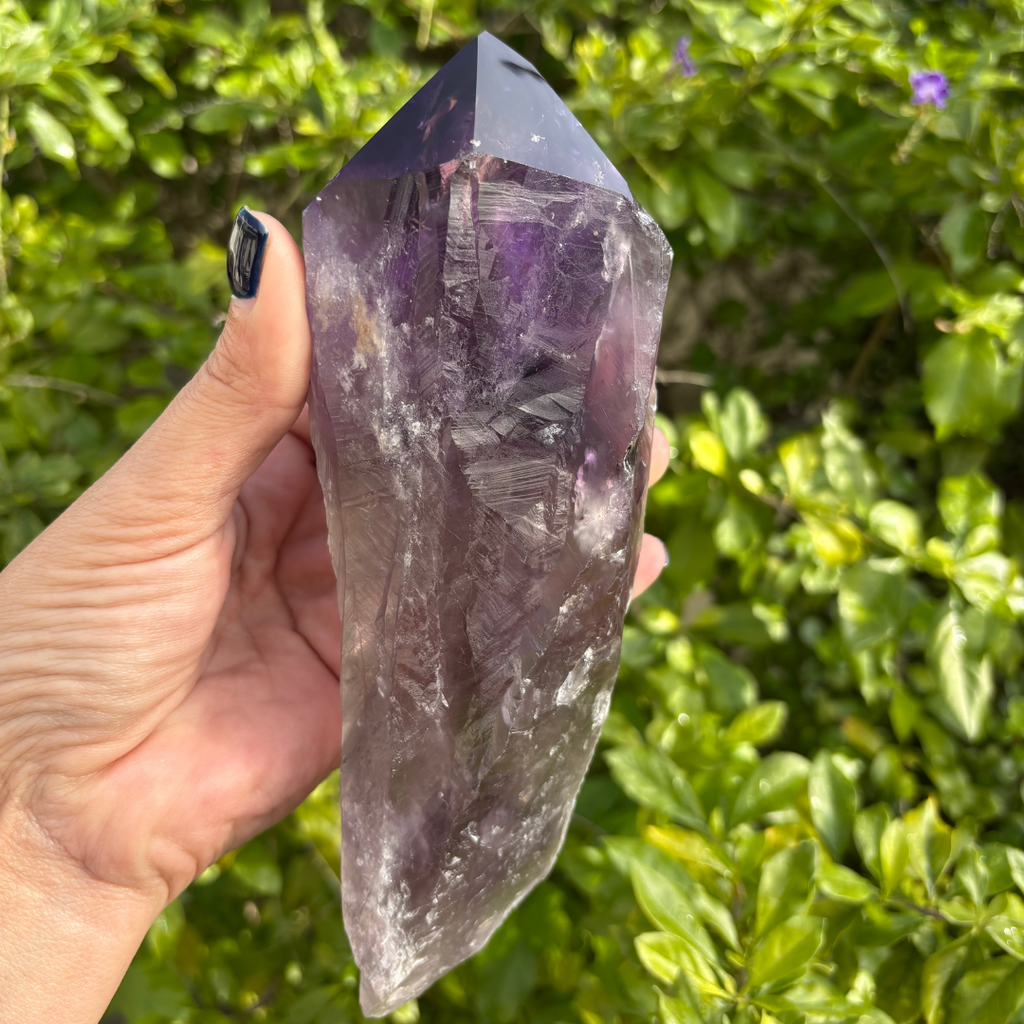 Amethyst Elestial Wand