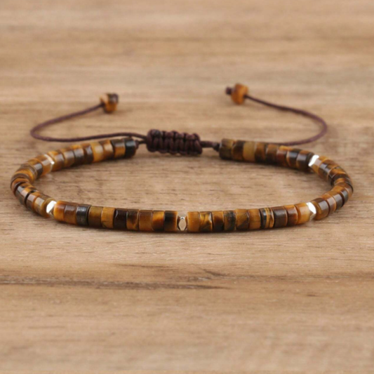 Tigers Eye Adjustable Bracelet