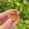 Vanadinite on Baryte Specimen