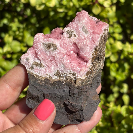 Rhodochrosite Cluster Rare - Small Cabinet