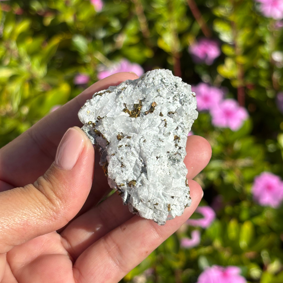Iceland Spar with Bornite Specimen