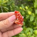 Vanadinite on Baryte Specimen
