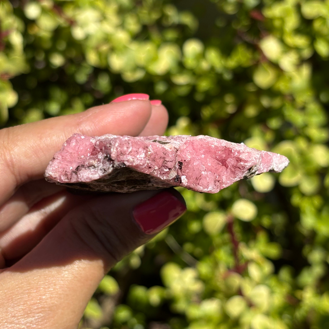 Rhodochrosite Cluster Rare - Small Cabinet