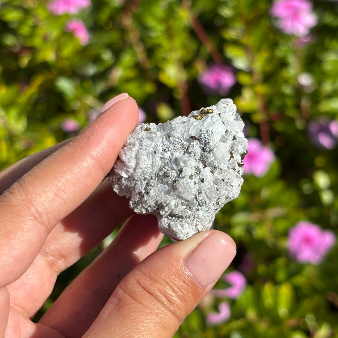 Iceland Spar with Bornite Specimen