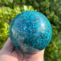 Chrysocolla Combo Sphere