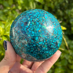 Chrysocolla Combo Sphere