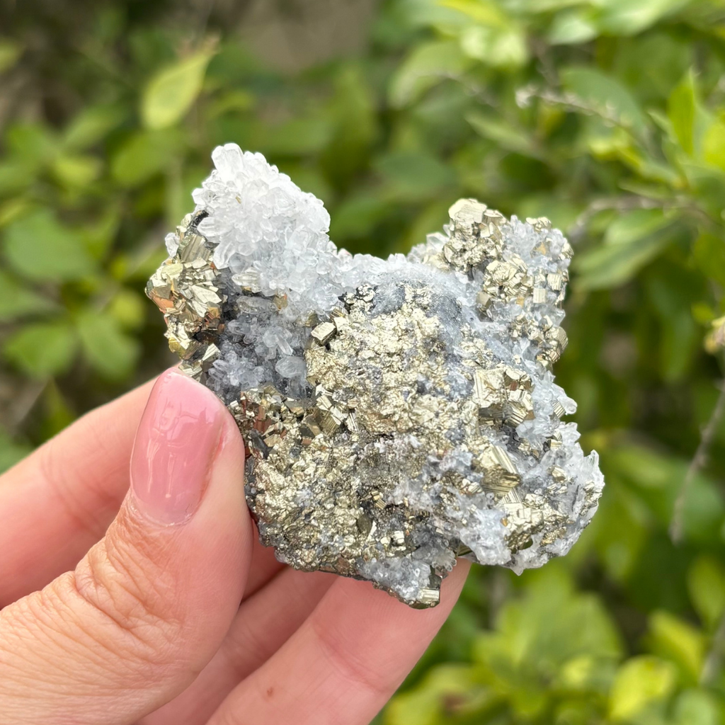 Quartz with Pyrite Specimen