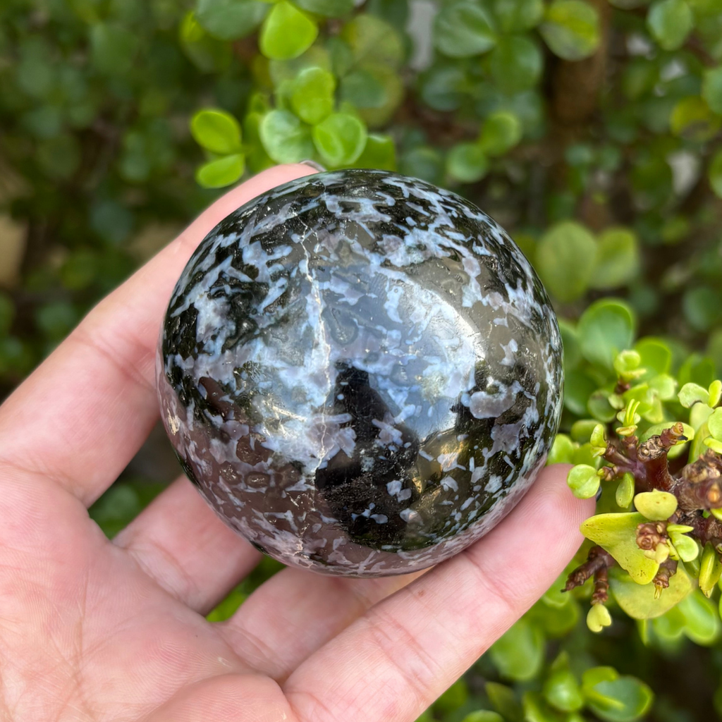 Indigo Gabbro Sphere