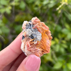 Baryte, Cerussite & Galena Specimen (Fluoresces under UV light)