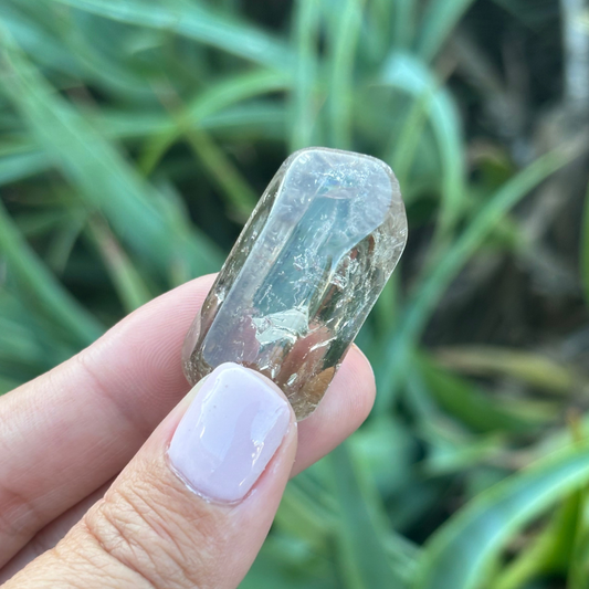 AA Grade Smoky Quartz Tumbled Point