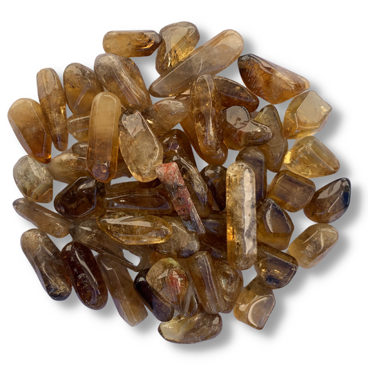 African Citrine A+ Grade Tumbled Stones