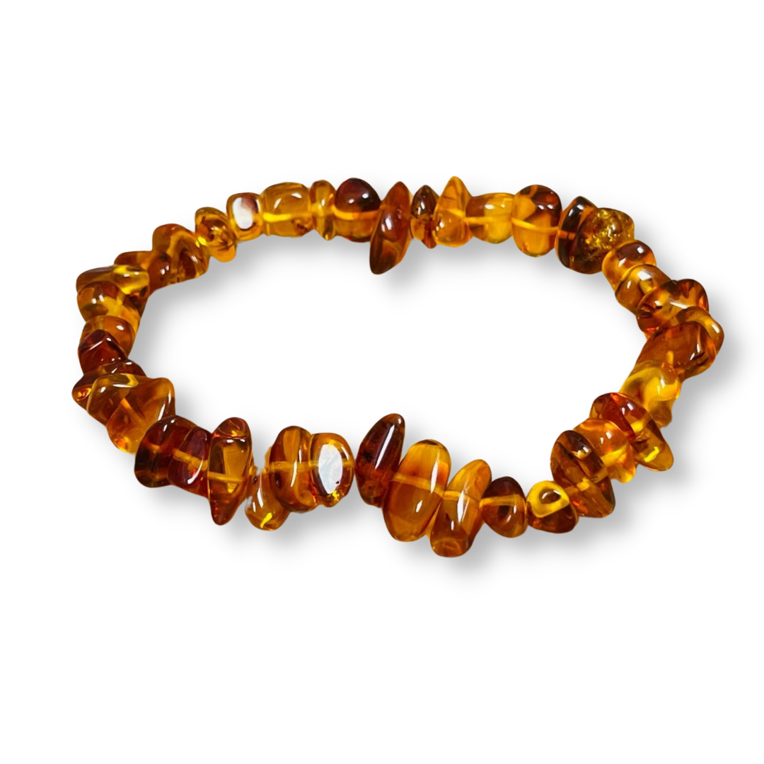 Amber Chip Bracelet