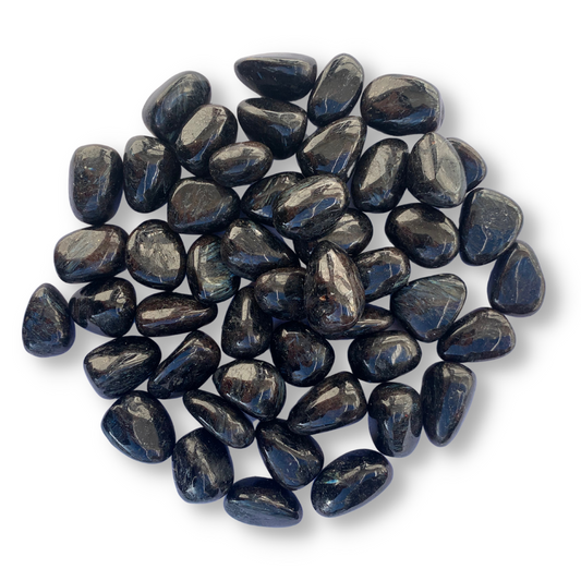 Arfvedsonite A Grade Tumbled Stones