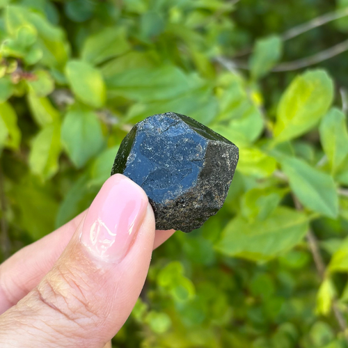 Black Garnet (Melanite) var. Andradite