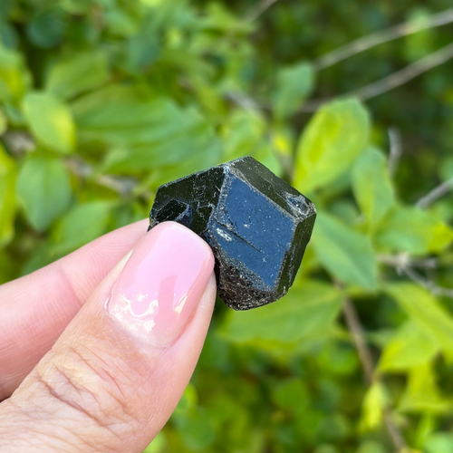Black Garnet (Melanite) var. Andradite