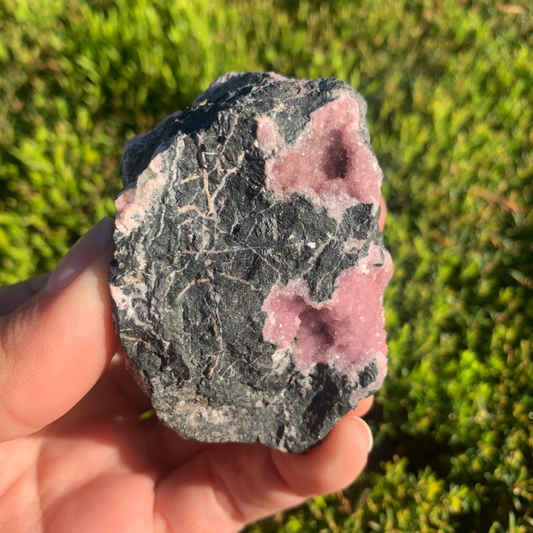 Rhodochrosite Cluster Rare - Small Cabinet