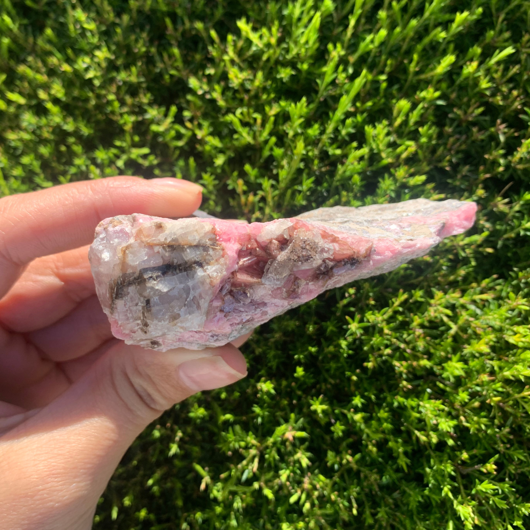 Rhodochrosite Cluster Rare - Small Cabinet