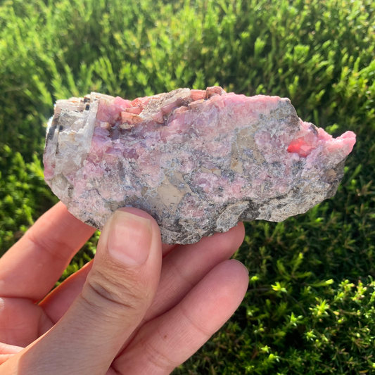 Rhodochrosite Cluster Rare - Small Cabinet