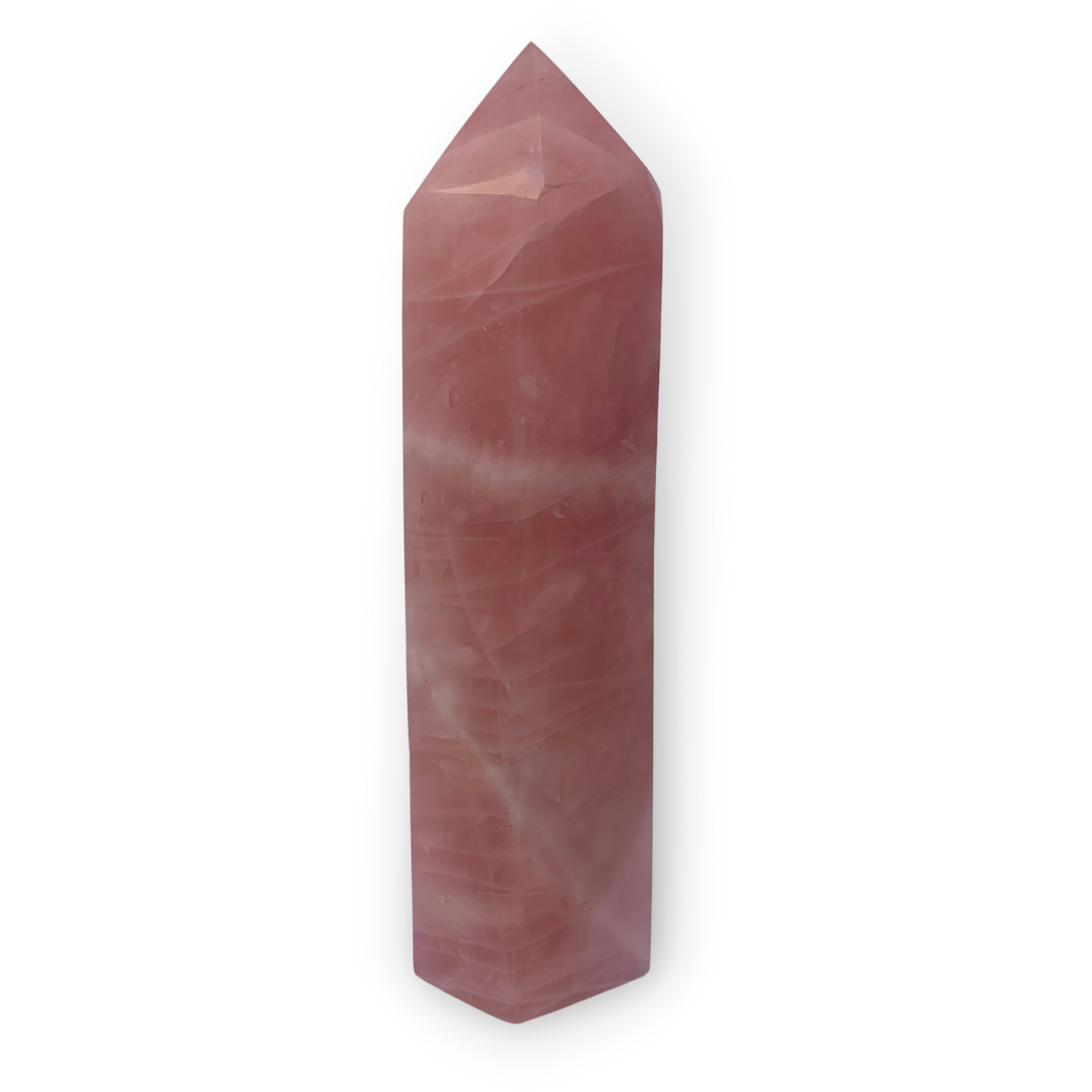 Rose Quartz Tower - Self Standing