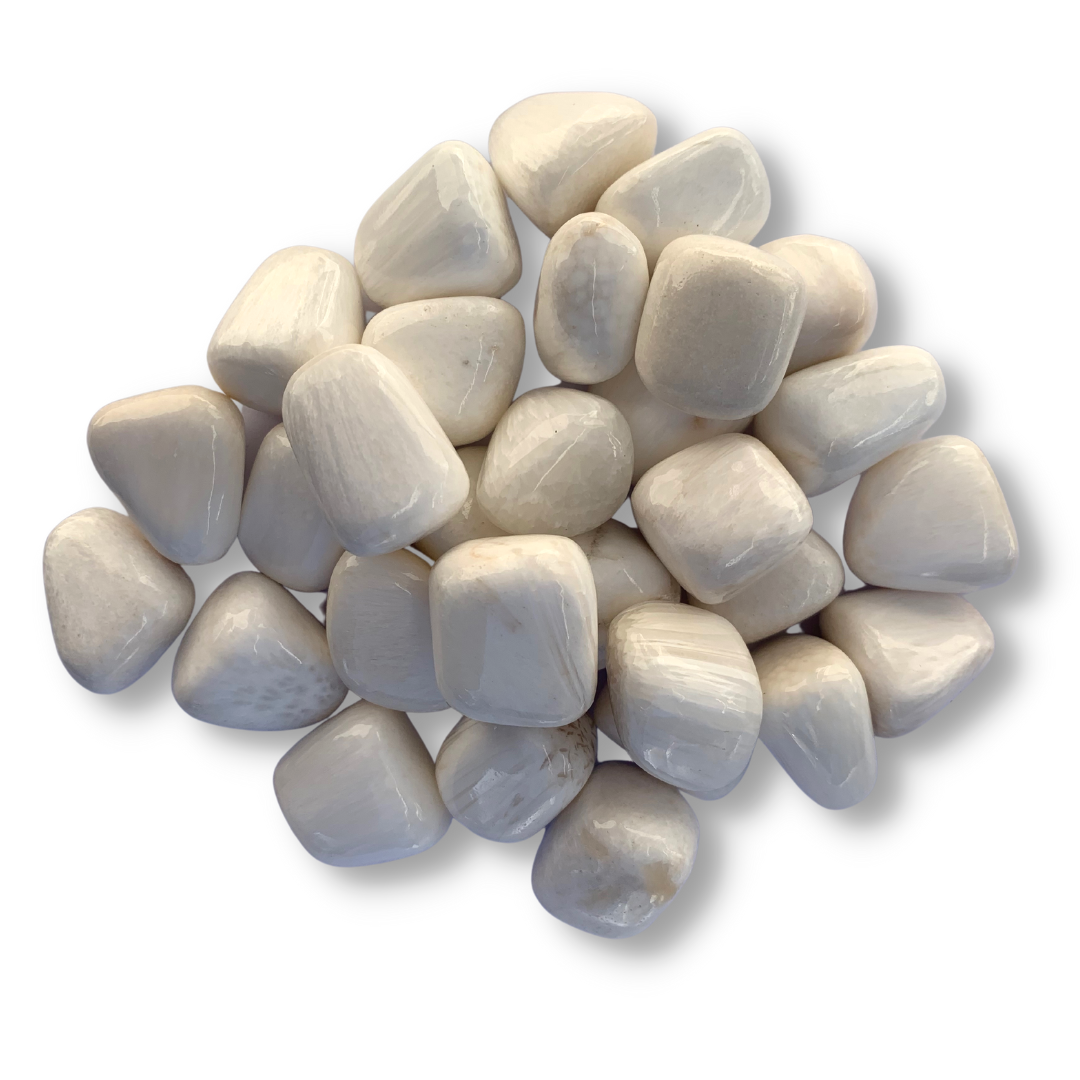 Scolecite AA Grade Tumbled Stones