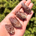 Red Hematoid Quartz Specimens (Set of 4)