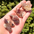 Red Hematoid Quartz Specimens (Set of 4)
