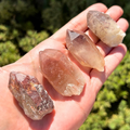 Red Hematoid Quartz Specimens (Set of 4)