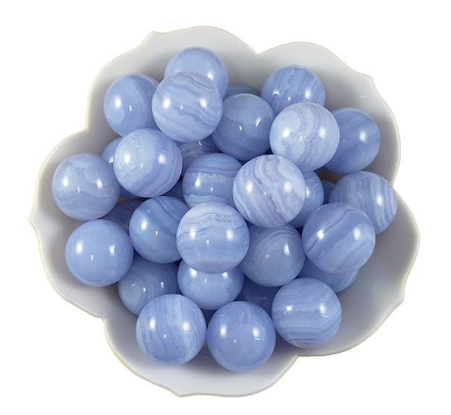 Blue Lace Agate 20mm Spheres