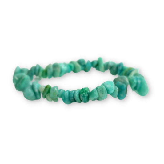 Amazonite Chip Bracelet