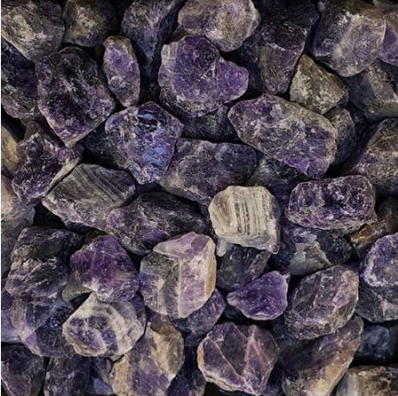 Banded Amethyst Rough
