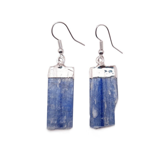 Blue Kyanite Blade Earrings