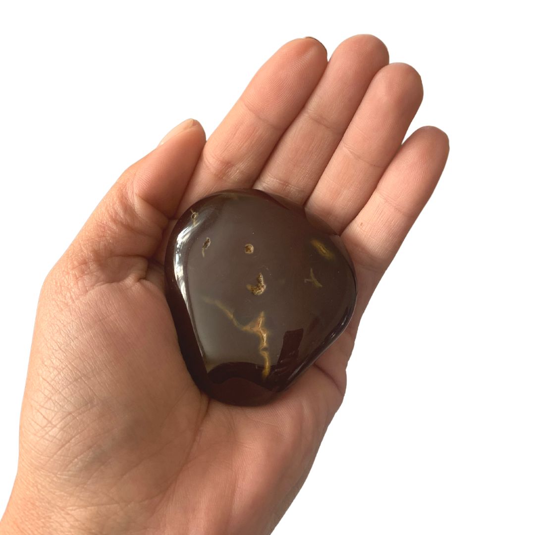Carnelian Palm Stone
