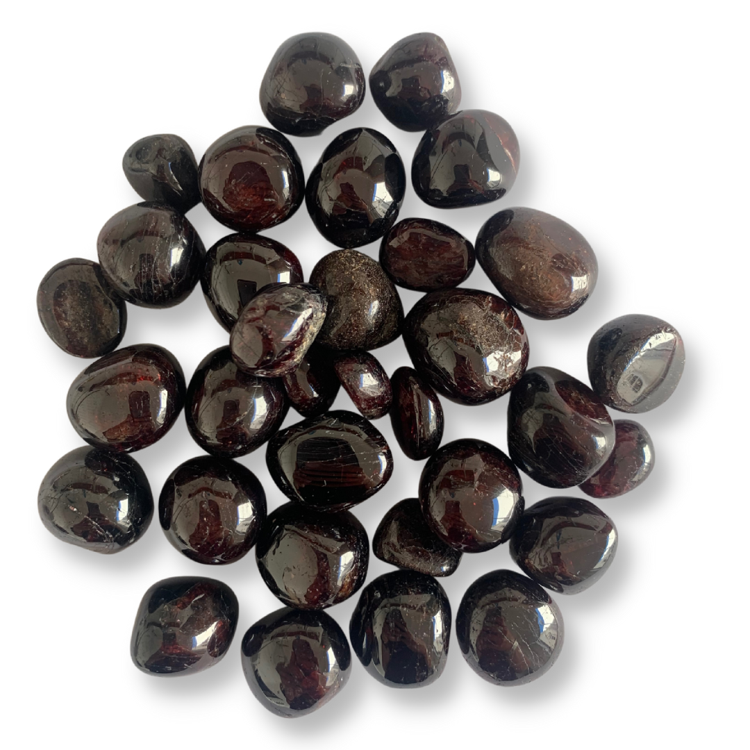 Garnet Tumbled Stones - Small / Medium