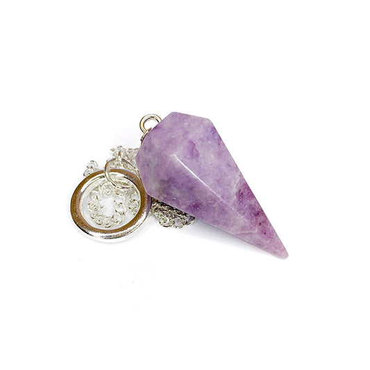 Lepidolite Pendulum