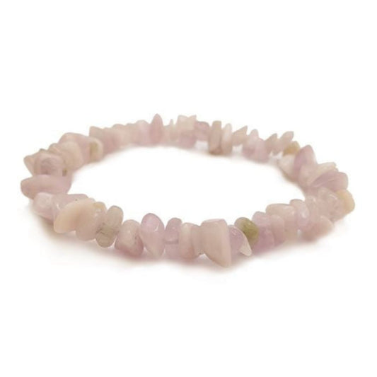 Kunzite Chip Bracelet - A Grade