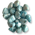 Larimar Tumbled Stones - Large