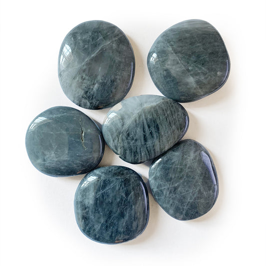 Lunar Quartz Palm Stones