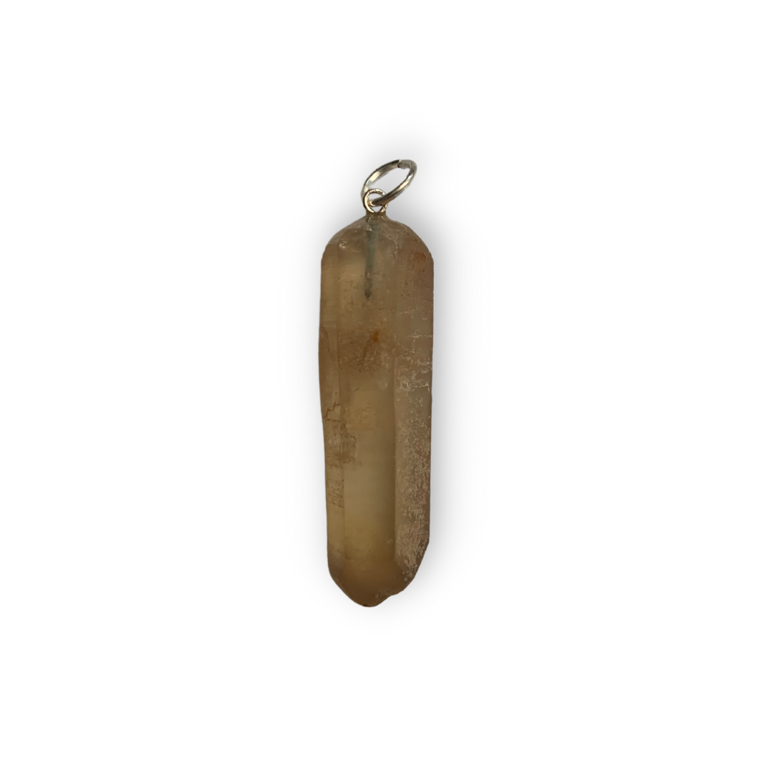 Natural Citrine Point Pendant