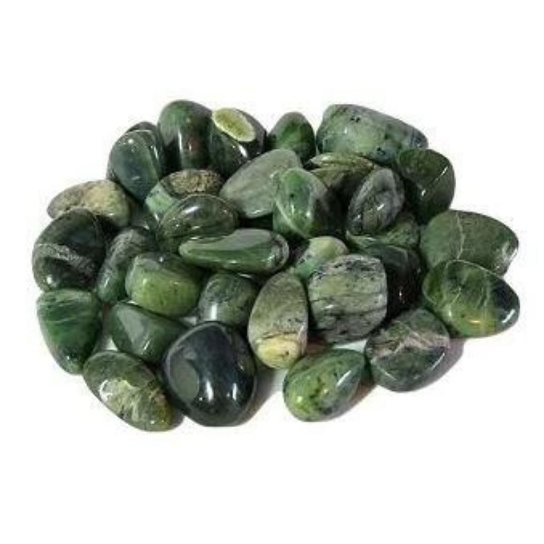 Nephrite Jade Tumbled Stones