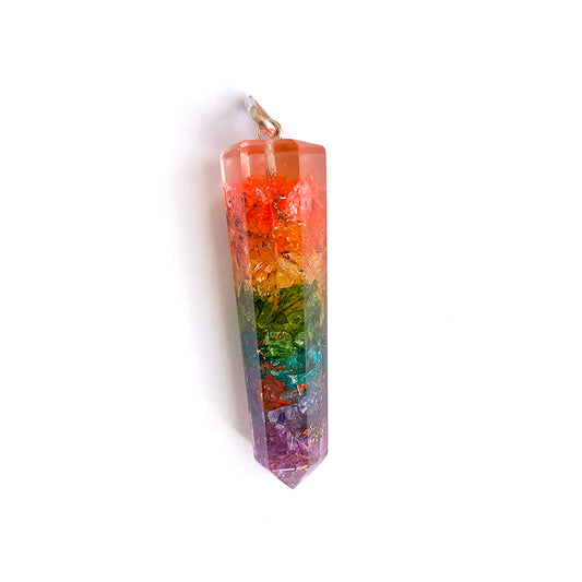 Orgonite Chakra Point Pendant