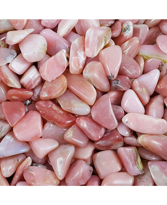 Pink Opal Tumbled Stones