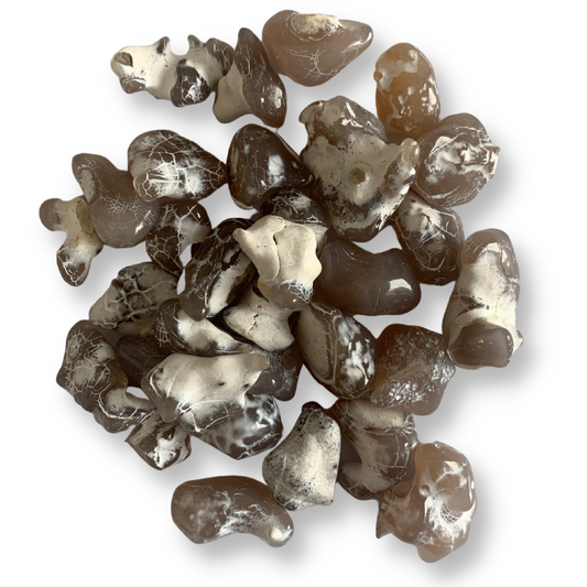Snakeskin Agate Tumbled Stones - Small / Medium