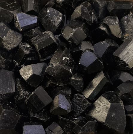 Black Tourmaline Rough