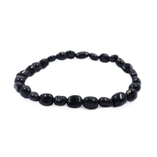 Black Tourmaline Nugget Bracelet