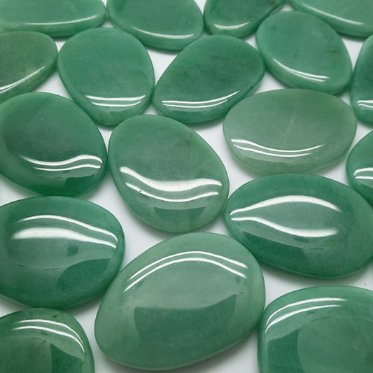 Green Aventurine Palm Stones